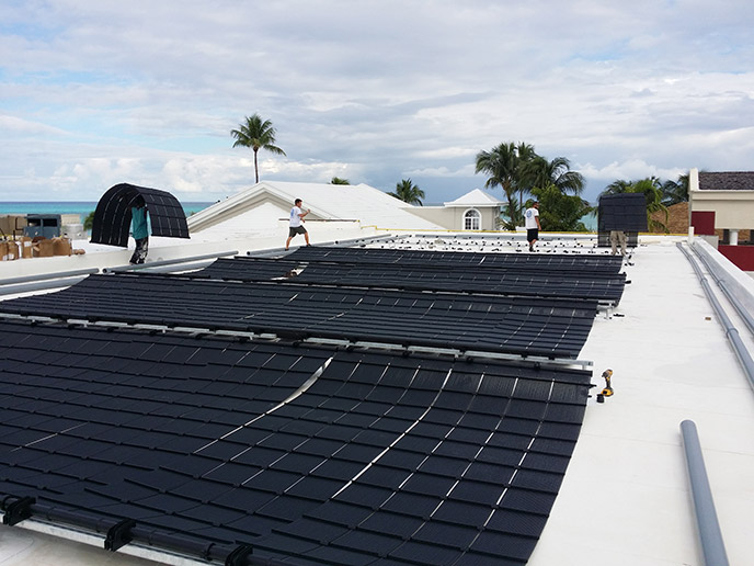 Solar Pool Heating Heliocol Solar Panels Commercial