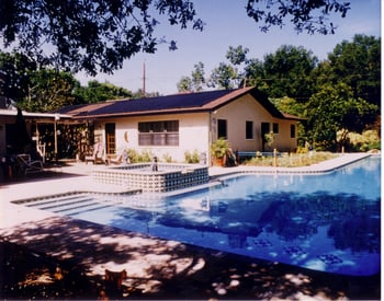 Solar pool heater