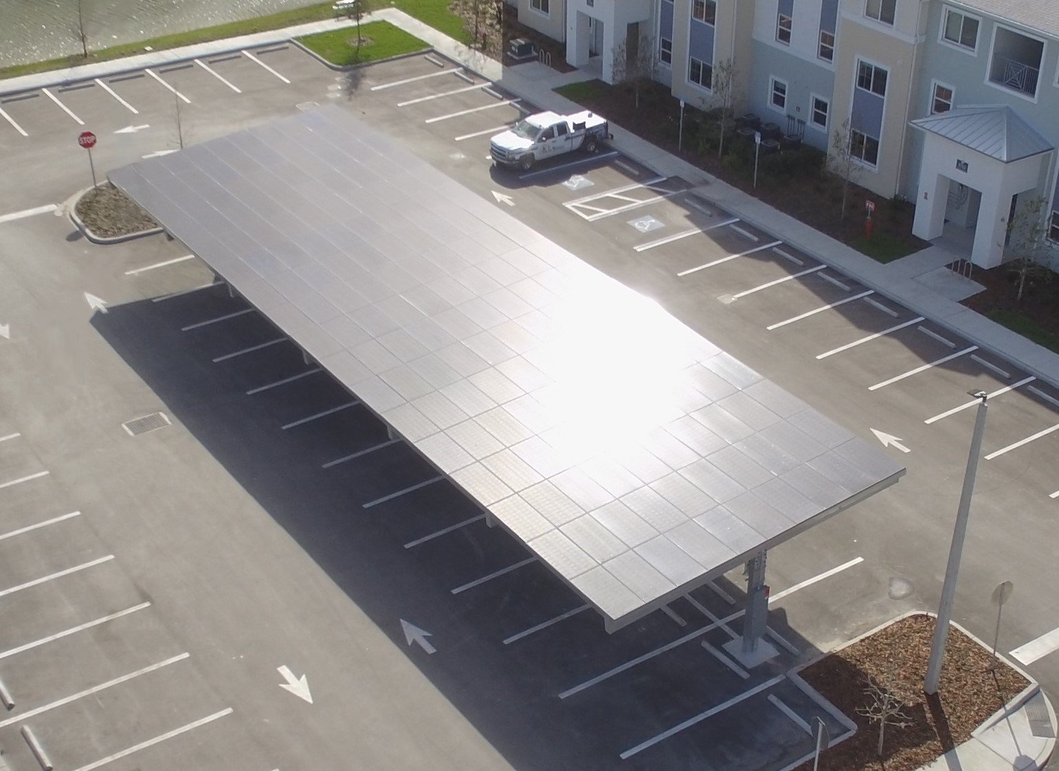 Sabal Park Apartment Complex by Solar Source