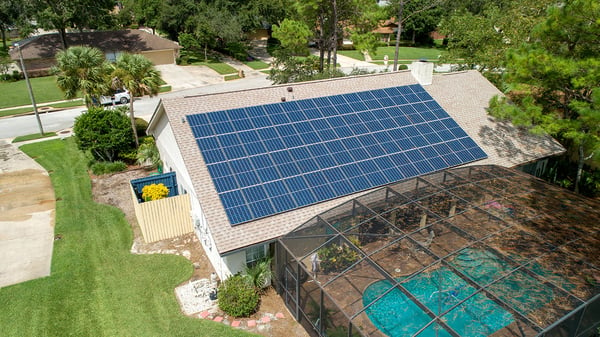 PV Solar Tile Roof