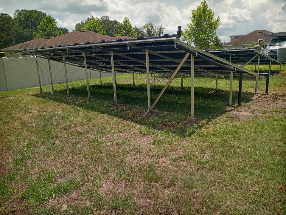 solar heater for inground swimming pool