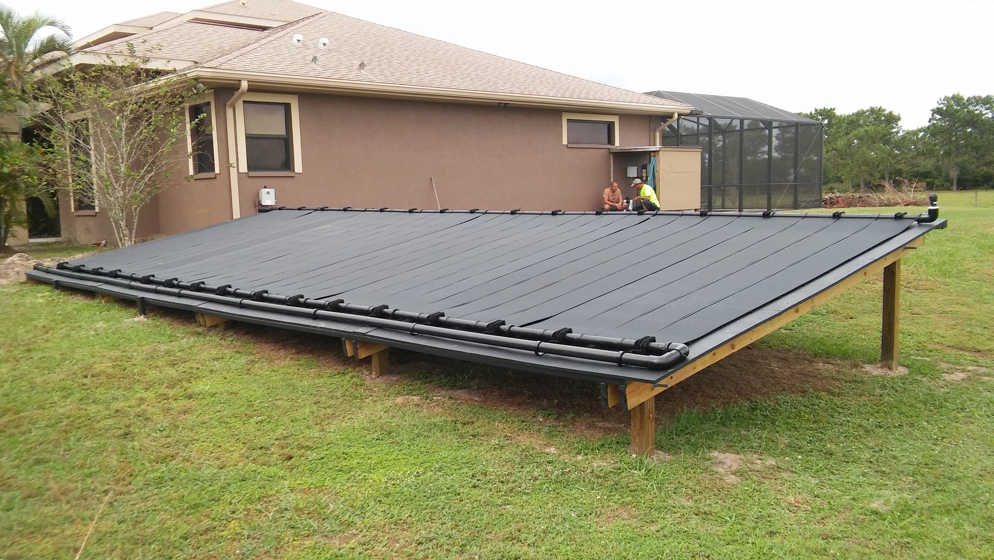 solar heater for inground swimming pool